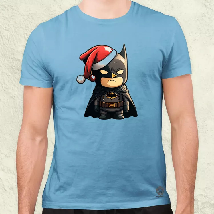 Xmas Batman v1 férfi póló