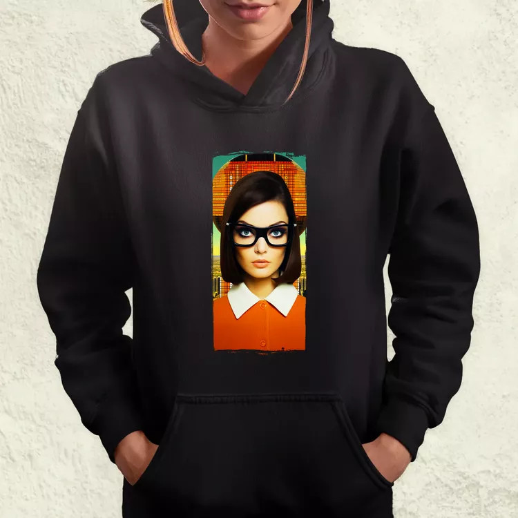 Szürreál pop art fantázia v4 női pulóver