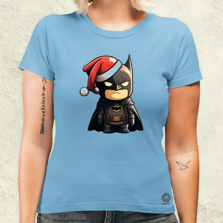 Xmas Batman v1 női póló