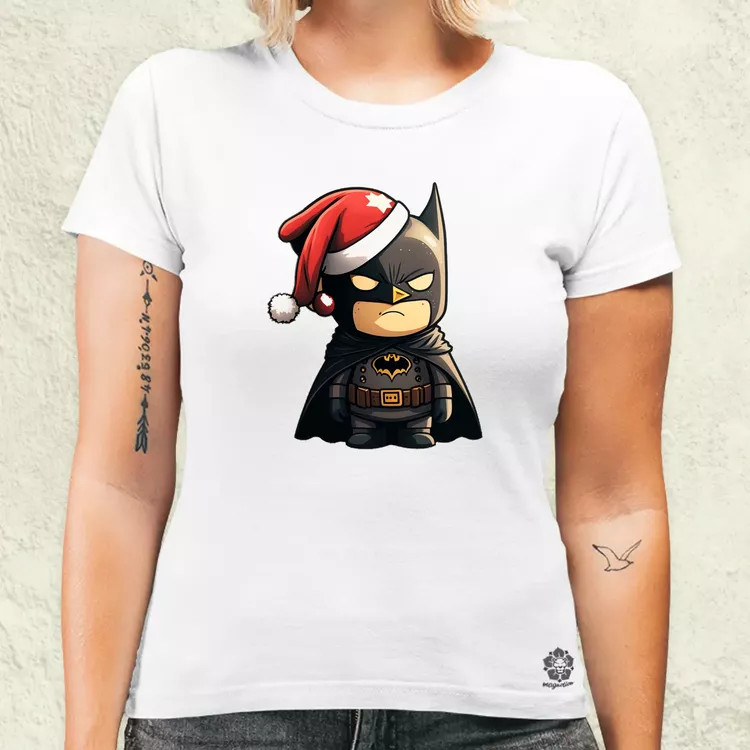 Xmas Batman v1 női póló