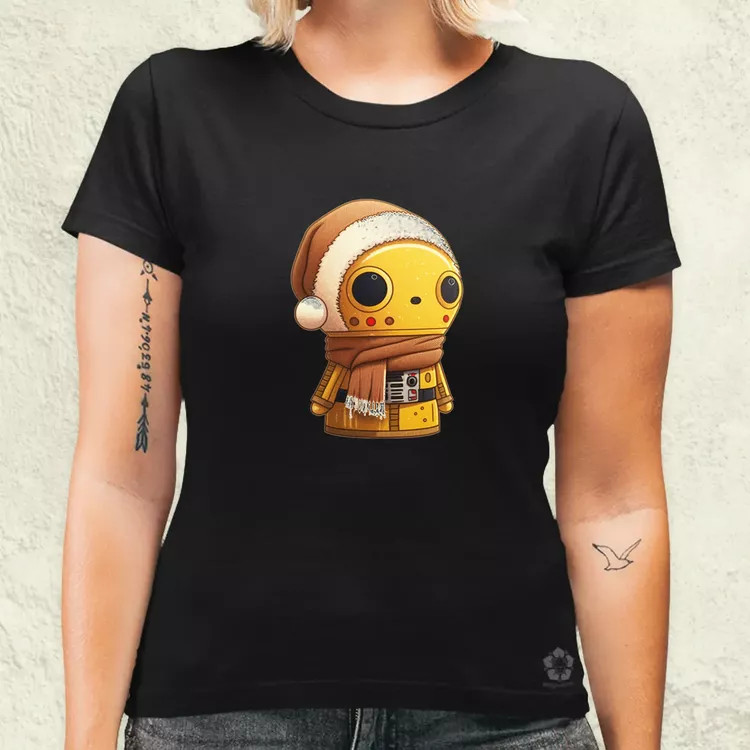 Xmas C-3PO női póló