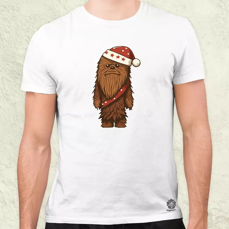 Xmas Chewbacca férfi póló