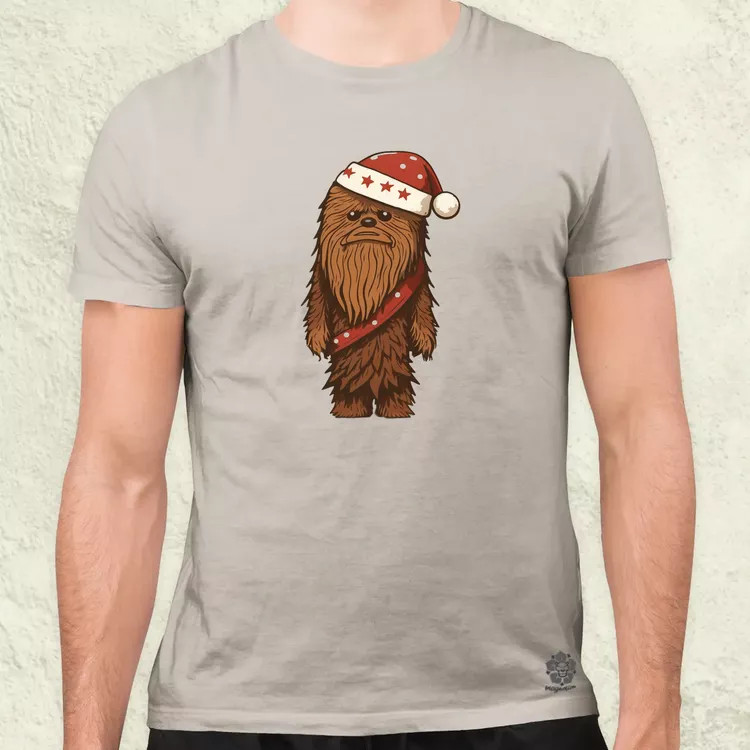 Xmas Chewbacca férfi póló