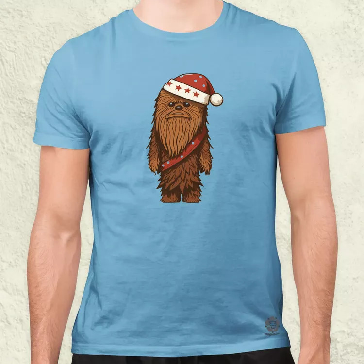 Xmas Chewbacca férfi póló