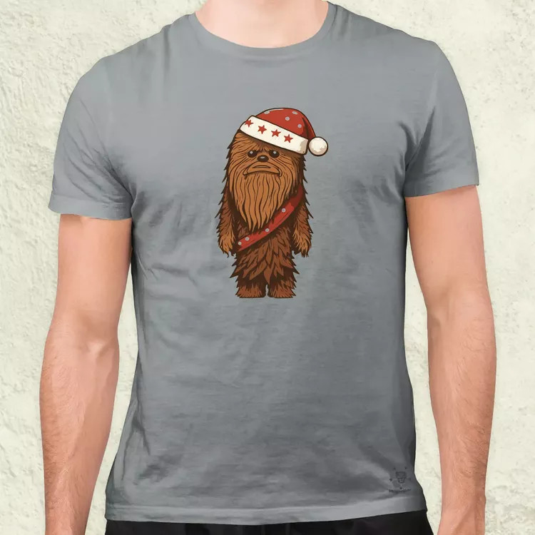 Xmas Chewbacca férfi póló