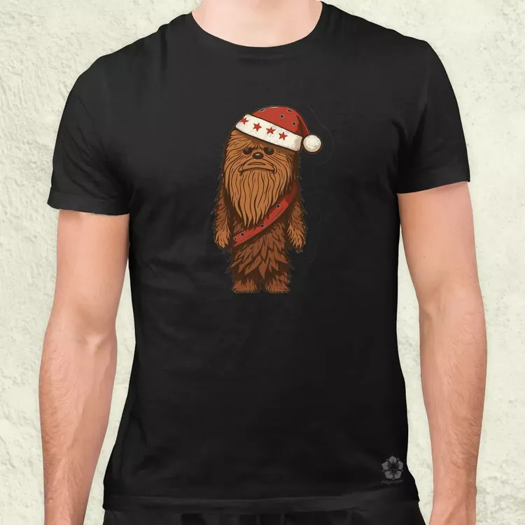 Xmas Chewbacca férfi póló