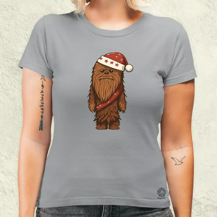 Xmas Chewbacca női póló
