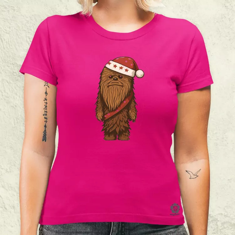 Xmas Chewbacca női póló