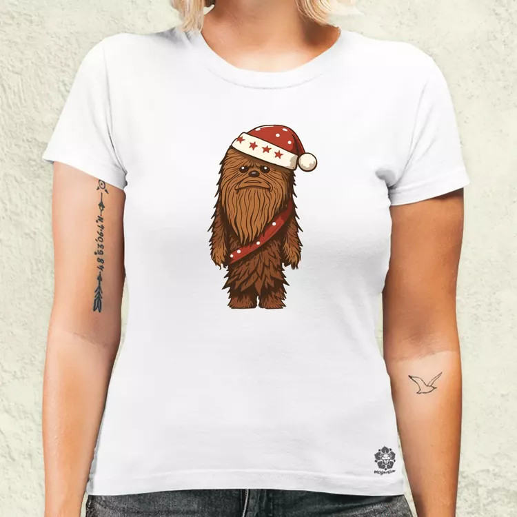 Xmas Chewbacca női póló