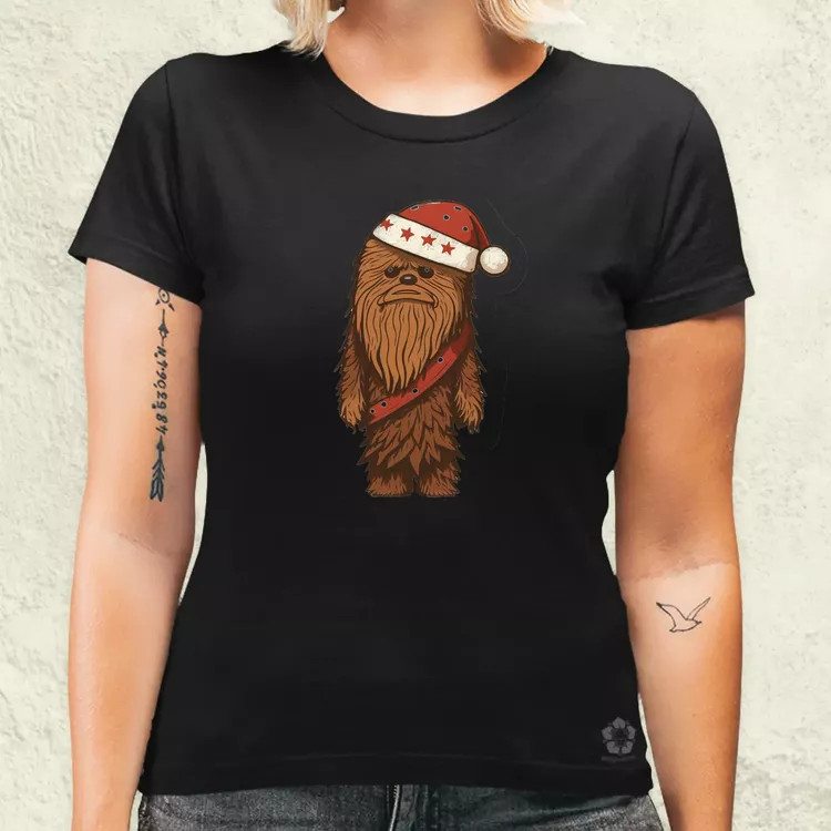 Xmas Chewbacca női póló
