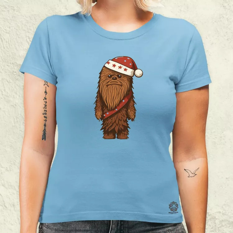 Xmas Chewbacca női póló