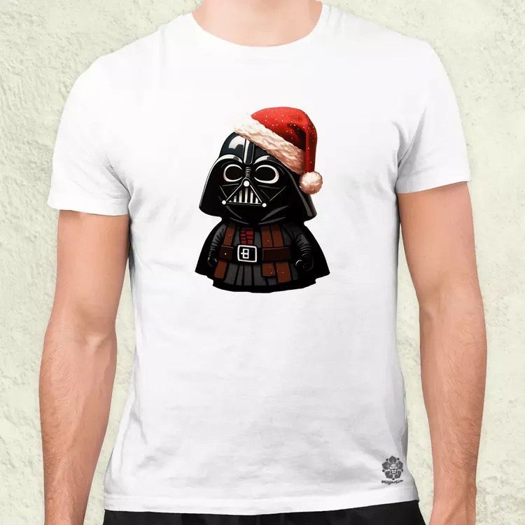 Xmas Darth Vader v2 férfi póló