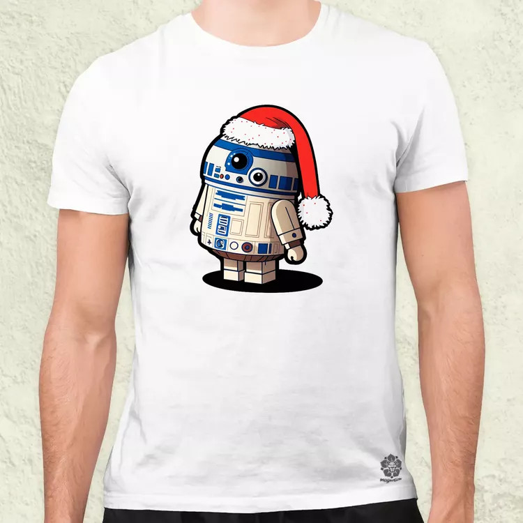 Xmas R2-D2 férfi póló
