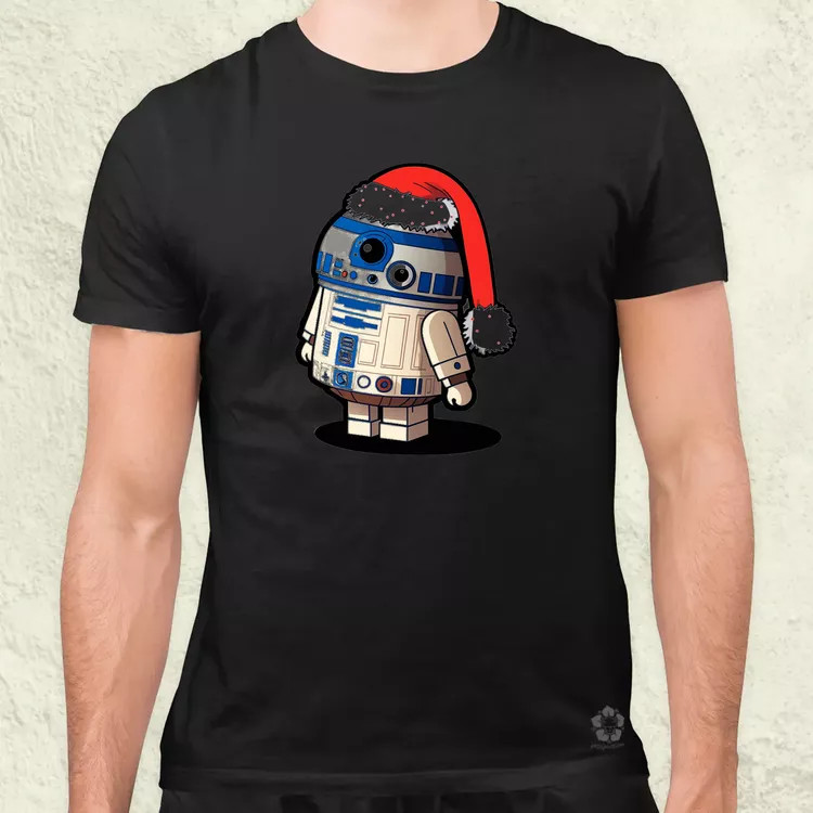 Xmas R2-D2 férfi póló