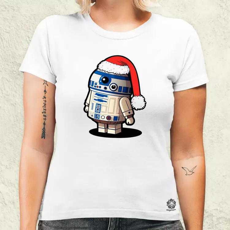 Xmas R2-D2 női póló