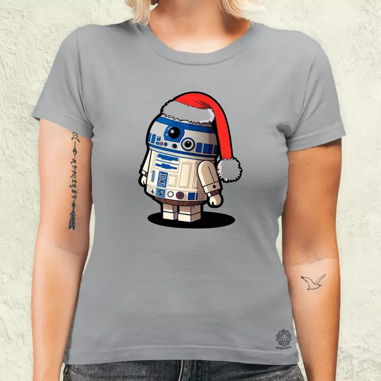 Xmas R2-D2 női póló
