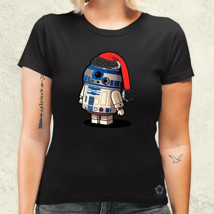 Xmas R2-D2 női póló