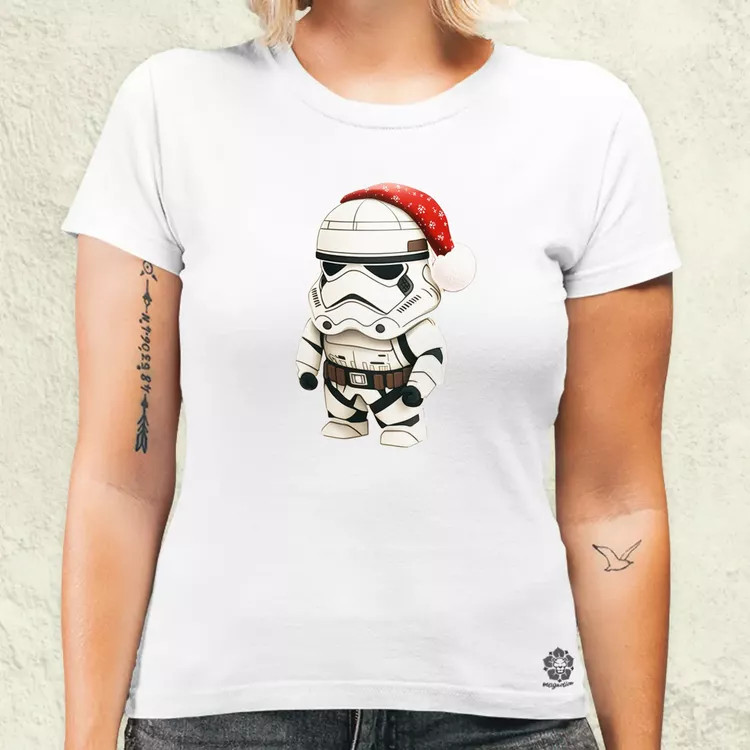 Xmas Rohamosztagos női póló