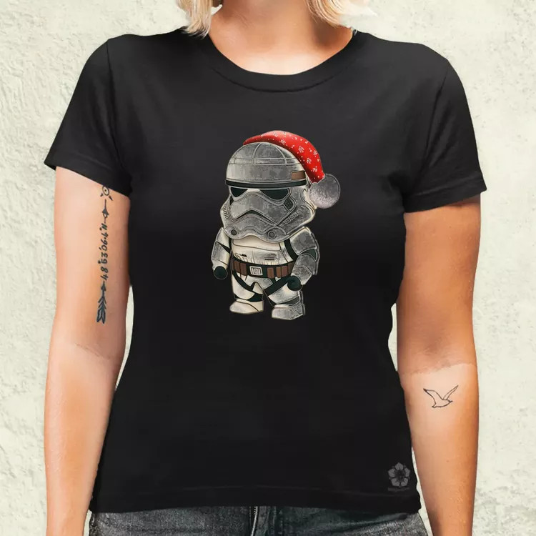 Xmas Rohamosztagos női póló