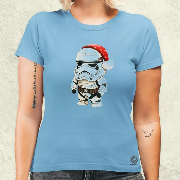 Xmas Rohamosztagos női póló