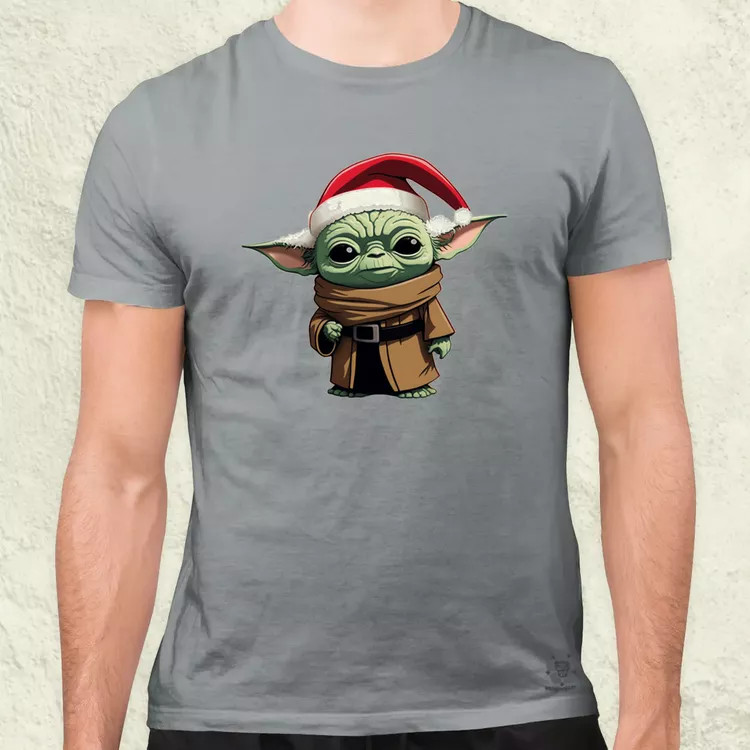 Xmas Yoda férfi póló