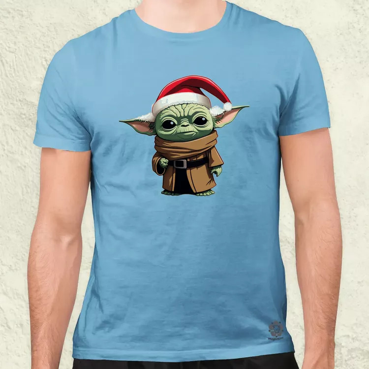 Xmas Yoda férfi póló