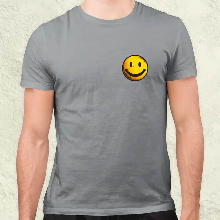 Smile graffiti zseb férfi póló