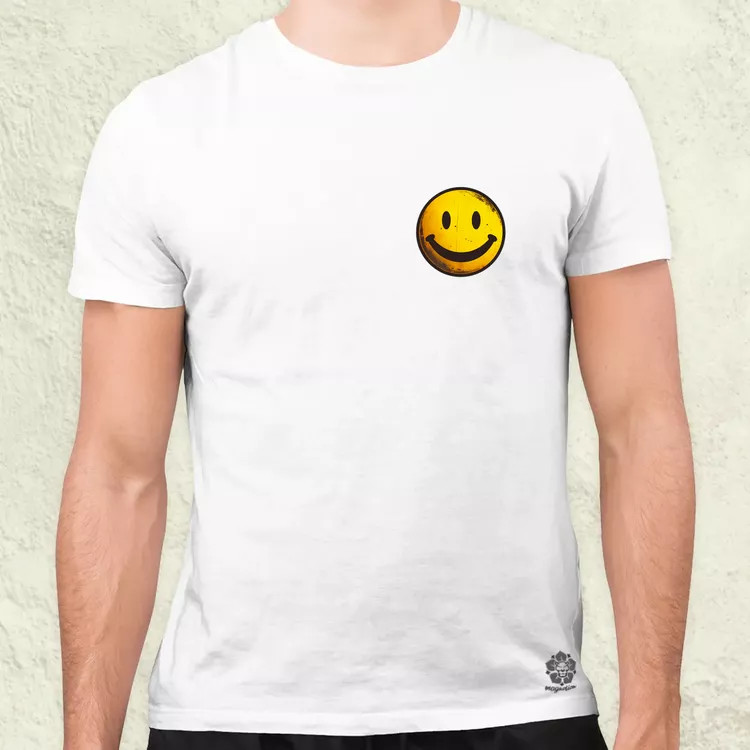 Smile graffiti zseb férfi póló