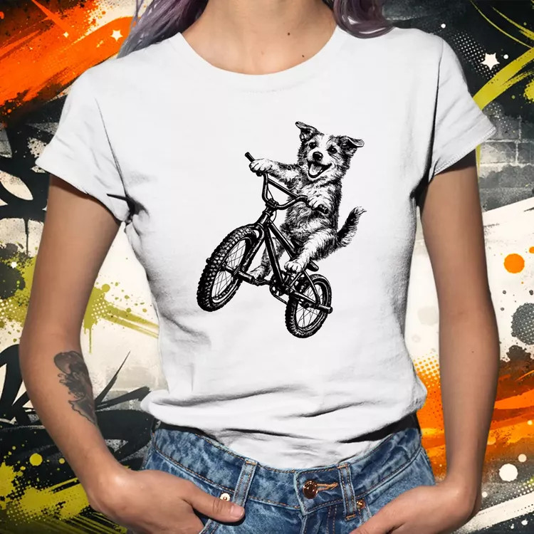 BMX kutya női póló