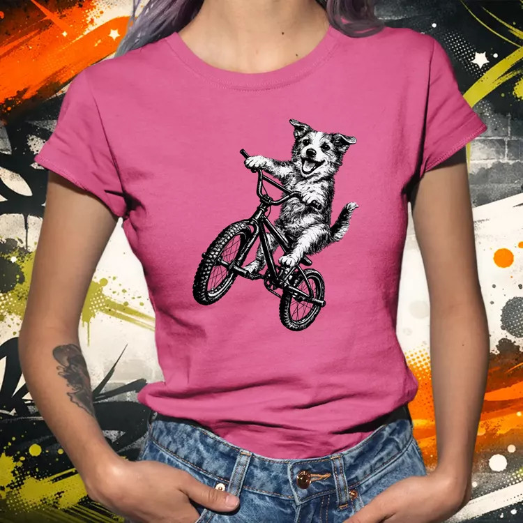 BMX kutya női póló