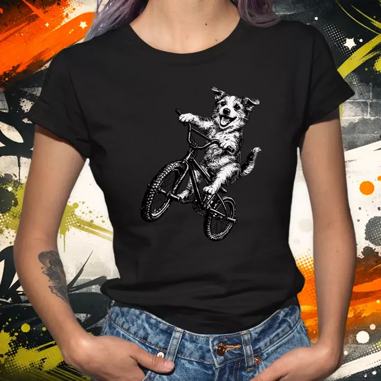 BMX kutya női póló