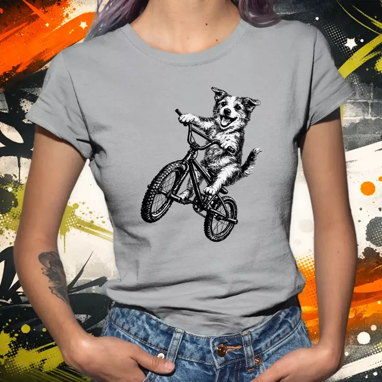 BMX kutya női póló