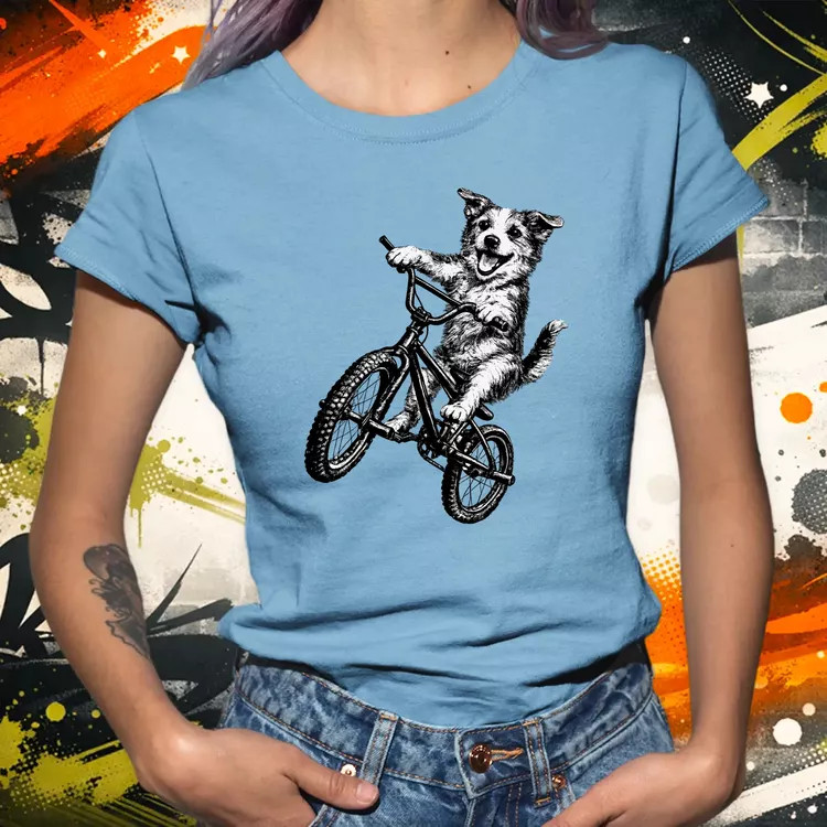 BMX kutya női póló