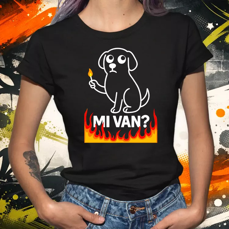 Mi van? női póló