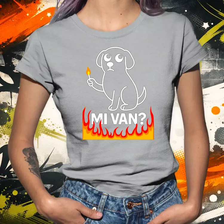 Mi van? női póló