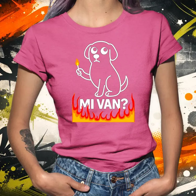 Mi van? női póló