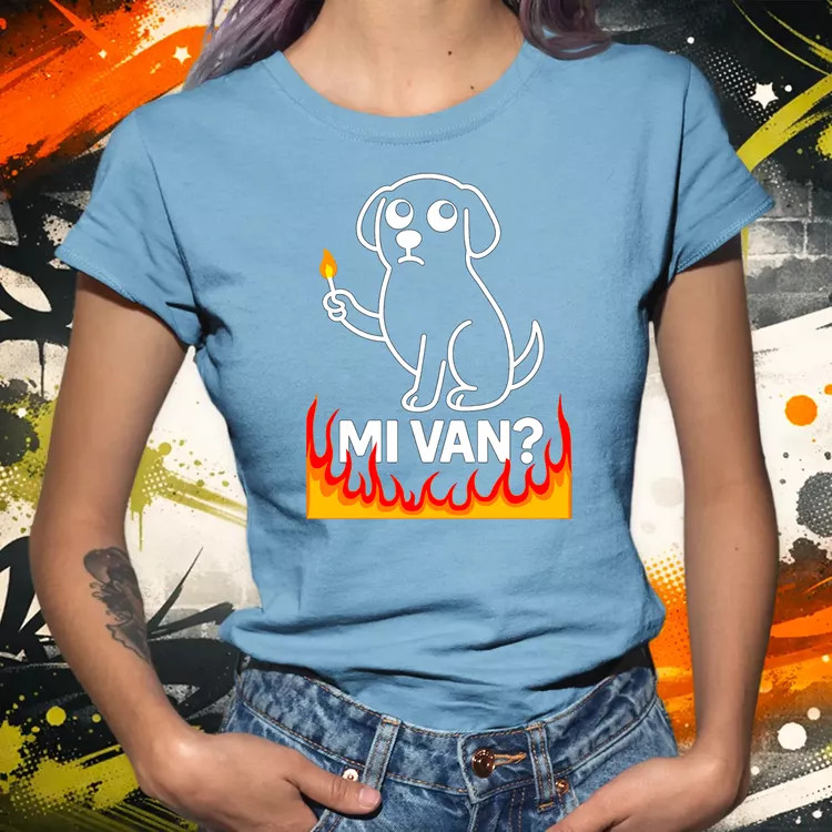 Mi van? női póló
