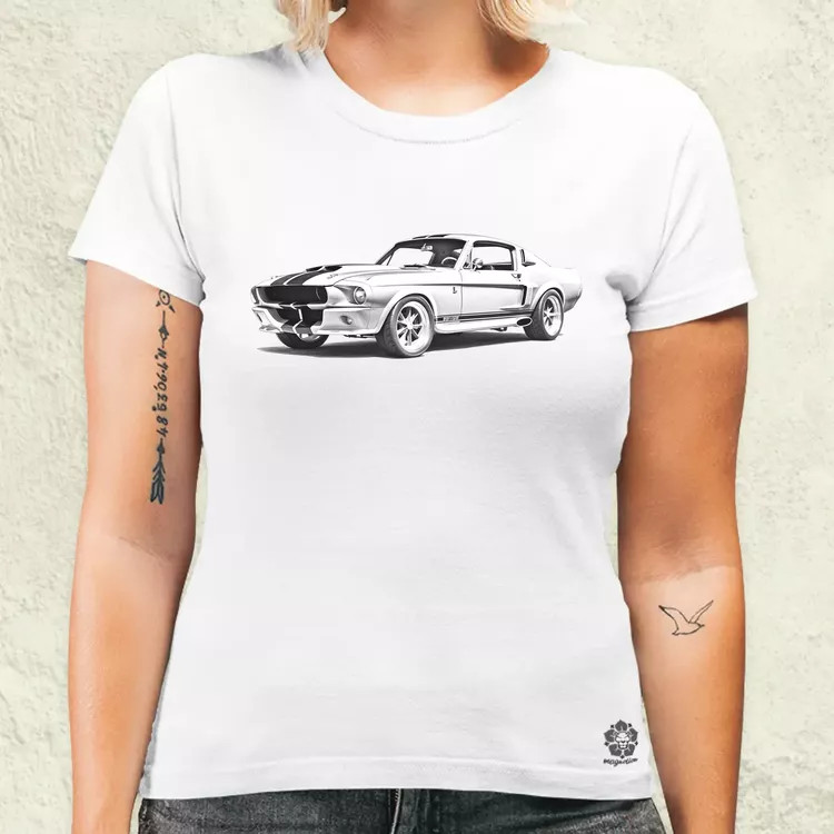 1967 Shelby Mustang GT500 v2 női póló