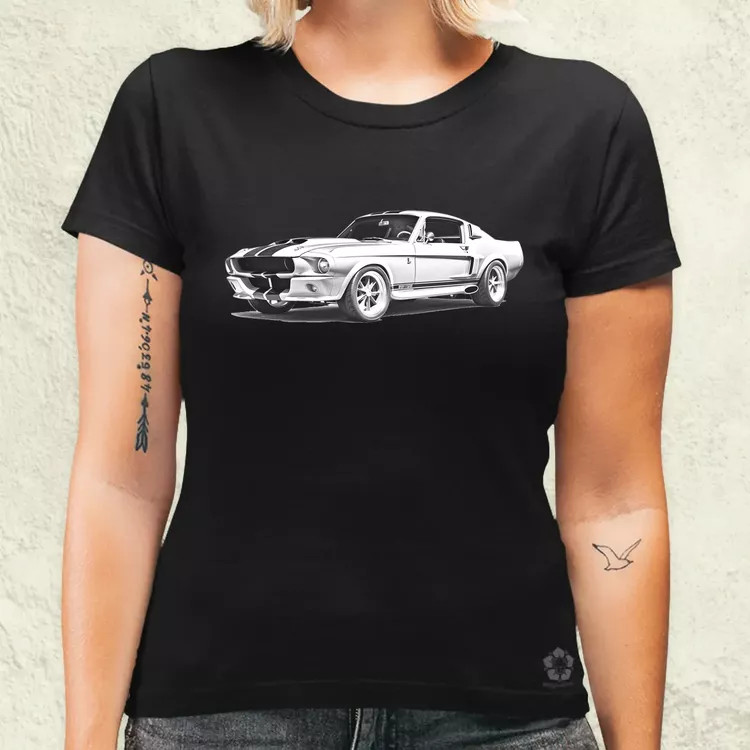 1967 Shelby Mustang GT500 v2 női póló
