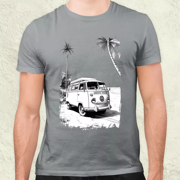 1970 VW Busz v1 férfi póló