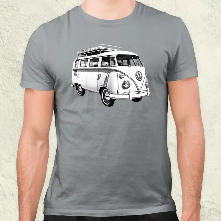 1970 VW Busz v2 férfi póló