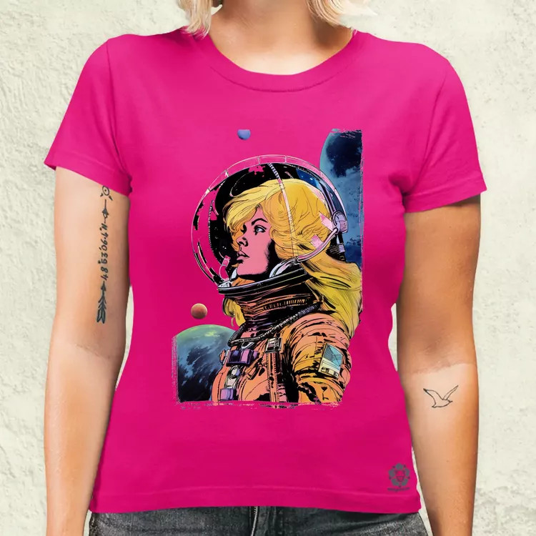 Barbarella fanart v4 női póló