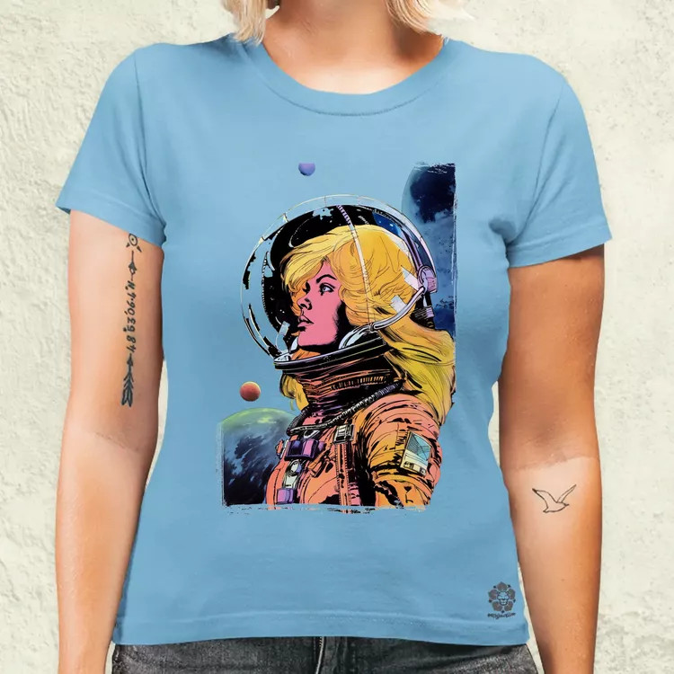 Barbarella fanart v4 női póló