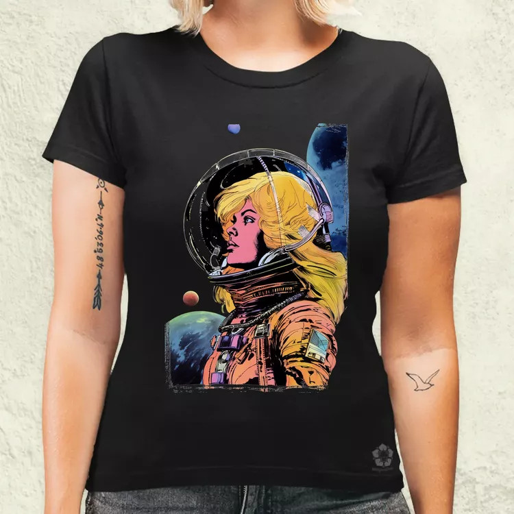 Barbarella fanart v4 női póló