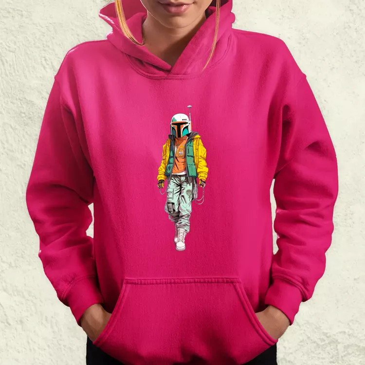Anime Boba Fett fanart v2 női pulóver