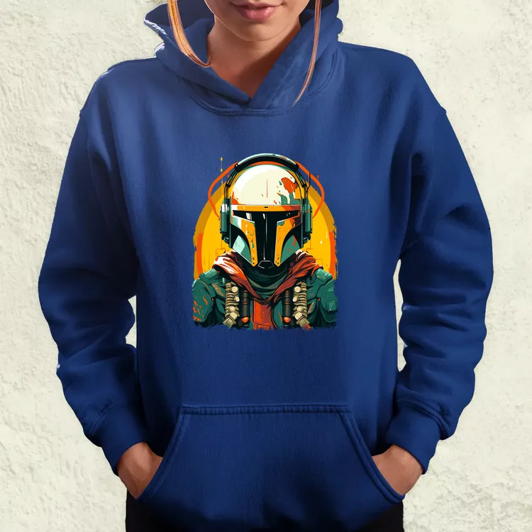 Anime Boba Fett fanart v3 női pulóver