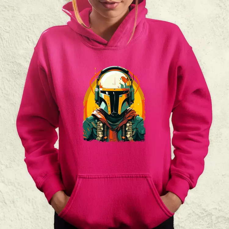 Anime Boba Fett fanart v3 női pulóver