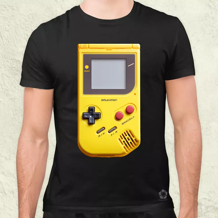 Gameboy koncepció v2 férfi póló