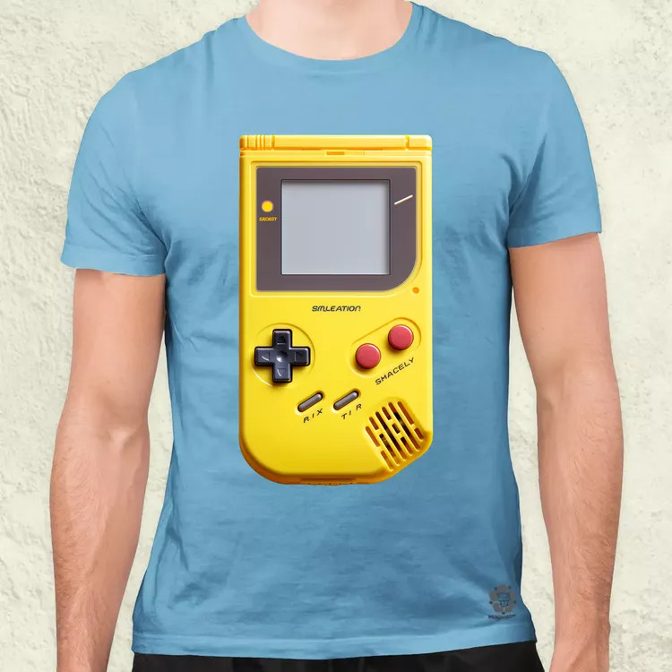 Gameboy koncepció v2 férfi póló