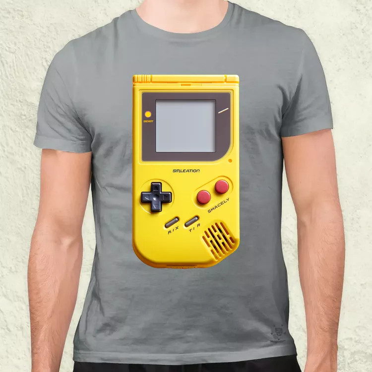 Gameboy koncepció v2 férfi póló